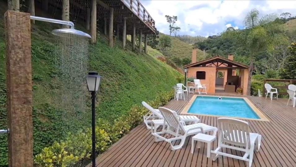 Pousada Estância Shangri-lá Cunha Exterior foto